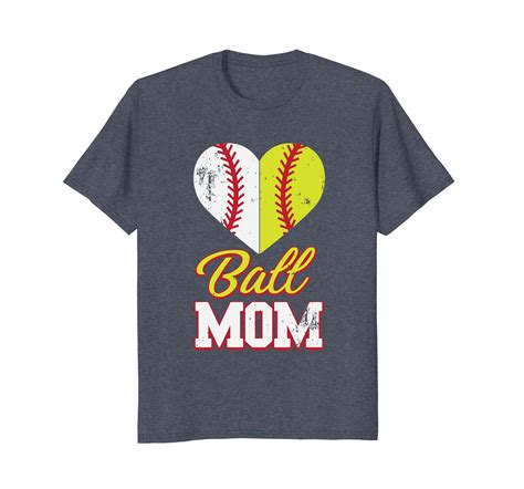 Funny Softball Mom T Shirt Ball Mom Softball Baseball Tee Anz Anztshirt