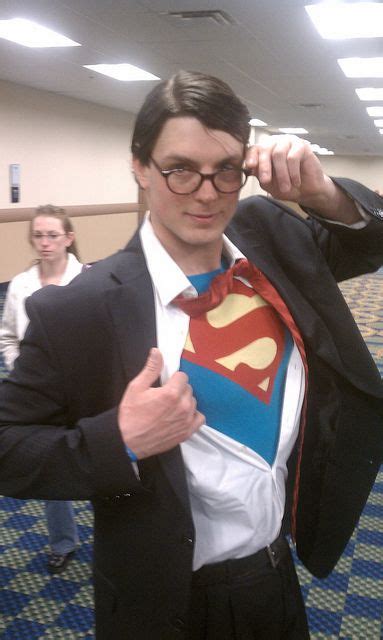 Clark Kent Costume Maybe For Mike And Me Dressed As Supergirl Halloween 2014 Halloween Home