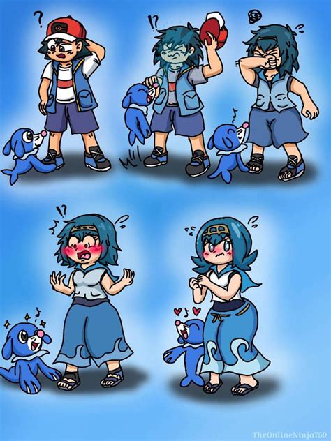 Ash To Lana Tg Sequence By Theonlineninja759 On Deviantart Character Art Pokemon Magical Girl