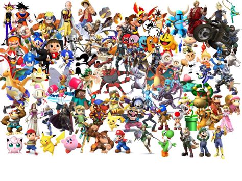Super Smash Bros All Stars Characters By Granton8ter05 On Deviantart