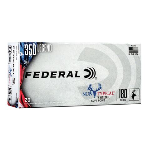 Federal Non Typical 350 Legend Ammo
