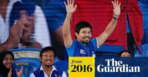 Manny Pacquiao People In Same Sex Relationships Worse Than Animals