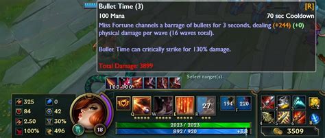 At Full Build Miss Fortunes Ult Does Over 5000 Damage
