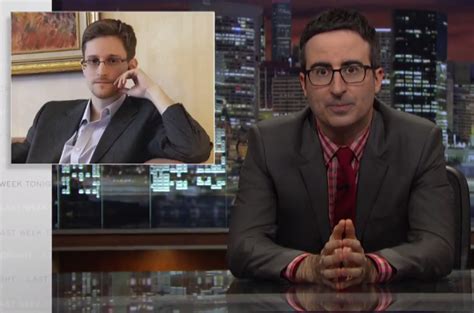 John Oliver Talks About Nsa Nude Pics With Edward Snowden Digital Trends