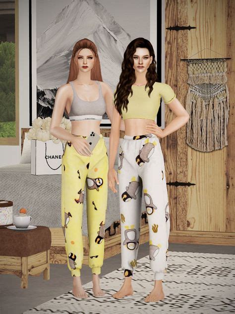 Sleepwear Lingerie Sims 4