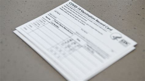 Lost Your Covid Vaccine Card Cvs And Health Departments Have Backups