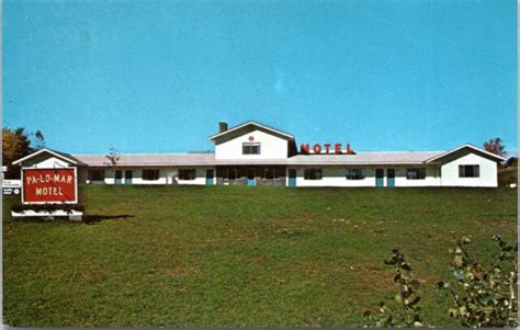 1960s Springfield Vermont Pa Lo Mar Motel Roadside Rt 11 Postcard Fn Ebay