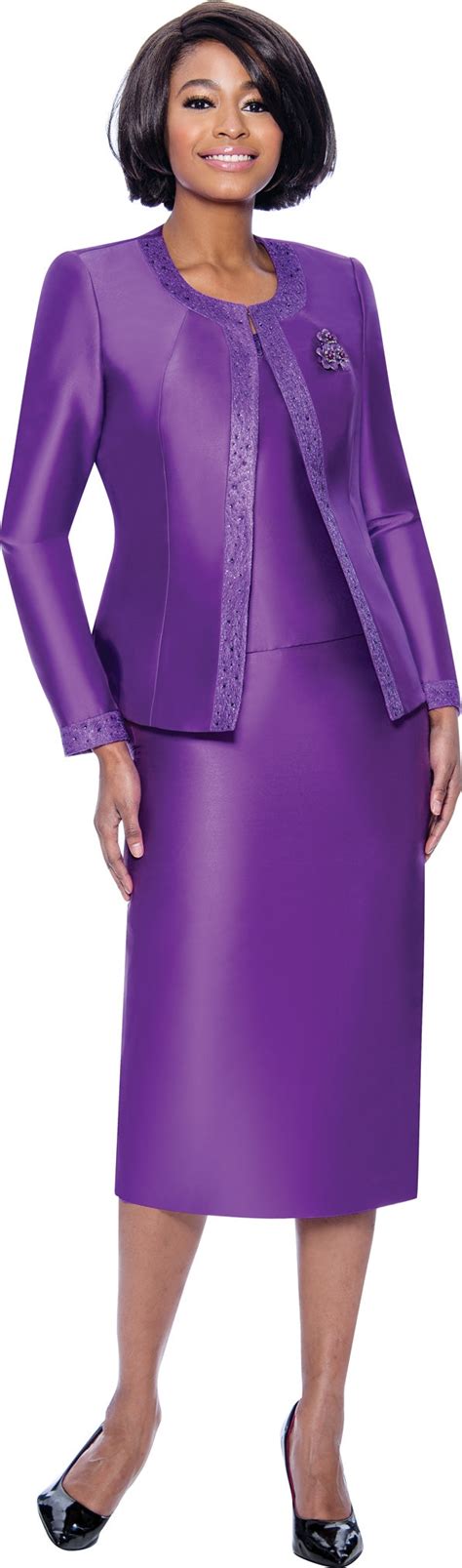 Terramina Suit 7637 Purple Church Suits For Less
