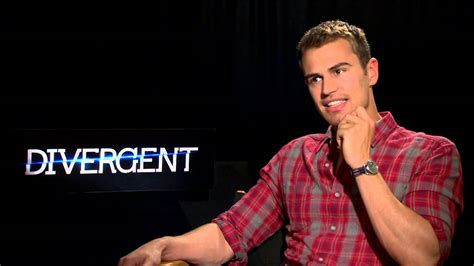 This is a fan account, theo is not on social media. Theo James Gets Grilled - YouTube