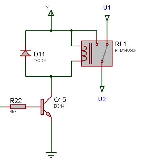 Power Supply Using Unsuitable Relay In Transistor Switching Circuit