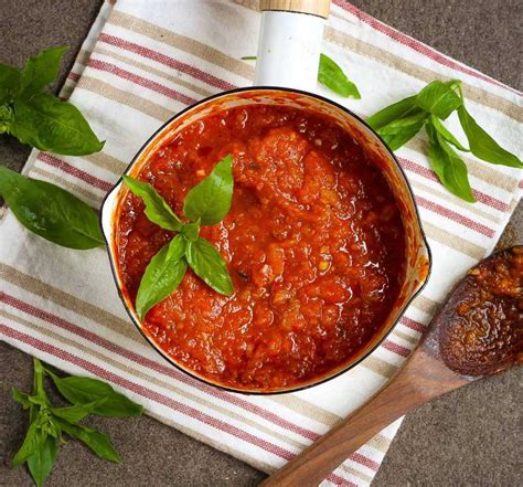 Simple Tomato Sauce Recipe Tashas Artisan Foods