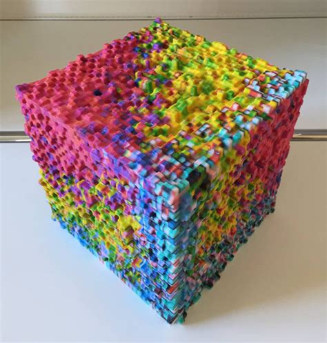 This 3d Printed Pixel Art Will Blow Your Mind Creative Bloq