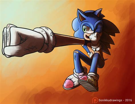 Sonic Makes His Appeareance! - 2016 by Sonikkudrawings on DeviantArt