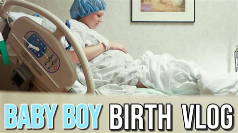 Emotional Live Birth Vlog Baby 3 C Section Labor And Delivery