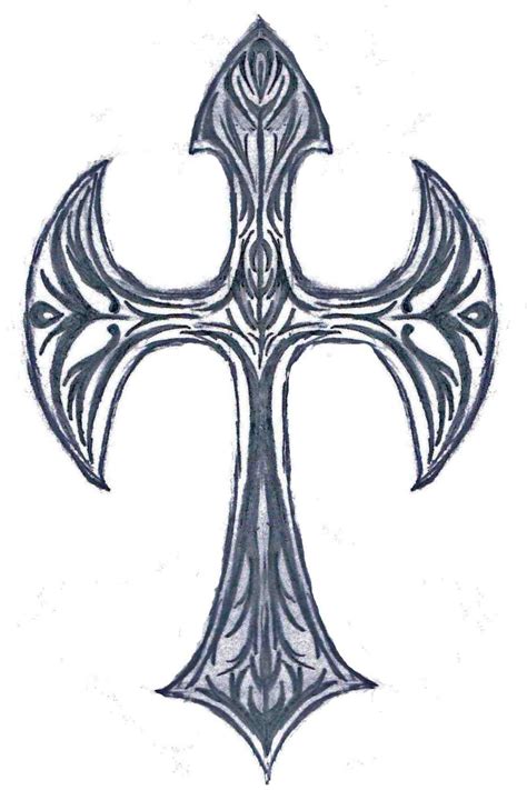Cross Drawing Zentangle Cross Drawing By Michelle Kidwell Download