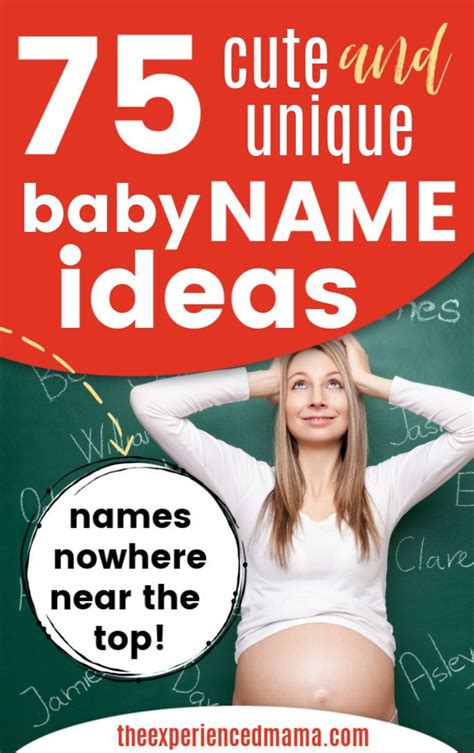 75 Cute And Unique Baby Names Different But Not Weird Artofit