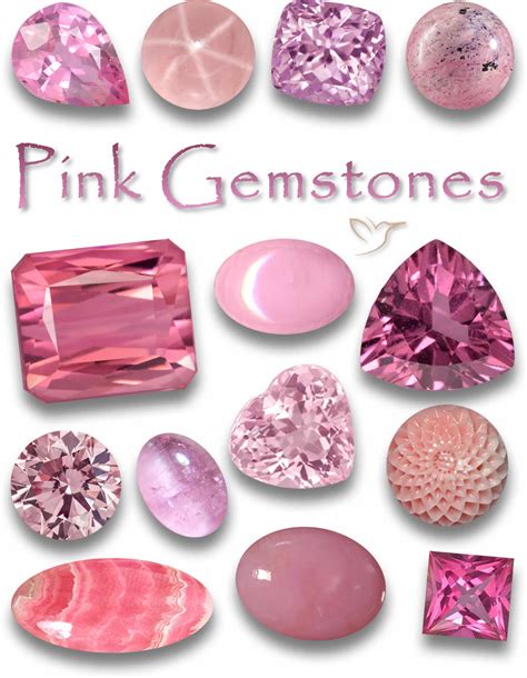 Pink Gemstones List Of Pink Stones With Images And Charts