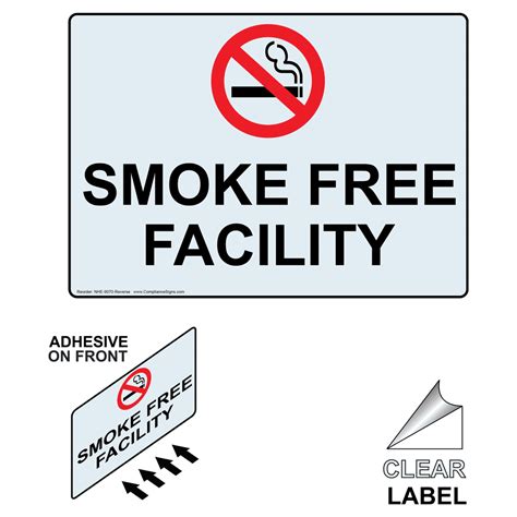 I'm intrigued, if smoking kills printed on all smoking packaging seems to not work, why this app would work? This Is A Smoke Free Workplace With Symbol Spanish Sign ...