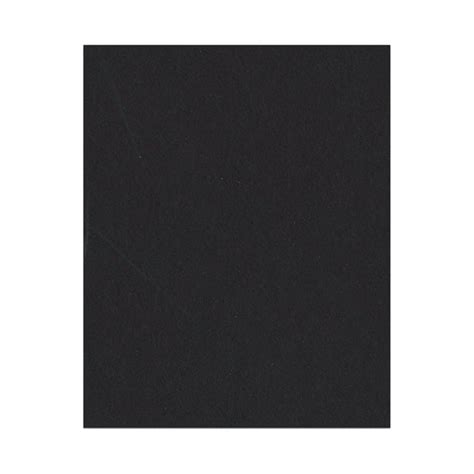 Smooth Black 16x20 Backing Board Uncut Photo Mat Board