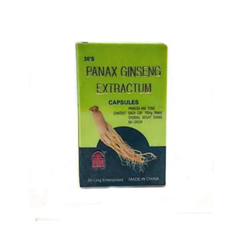 Panax Ginseng Extractum Capsules 30 Softgels Lazada Ph