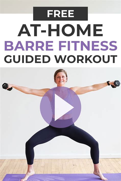 Barre Fitness 30 Minute Power Barre Workout Video Nourish Move Love