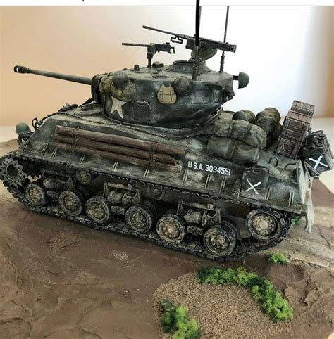 Military Tank Sherman Tank Model Tanks Modeling Techniques Military