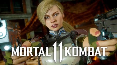 Mortal Kombat 11 Official Cassie Cage And Kano Character Reveal Trailer