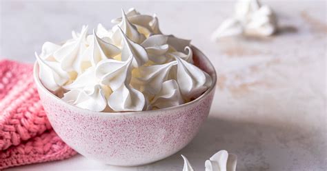 Baiser -Grundrezept einfaches 3-Zutaten-Rezept