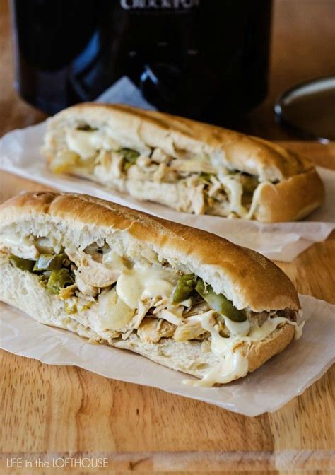 Slow cooking uses moist heat. Crock Pot Chicken Cheesesteak Sandwiches | Chicken ...