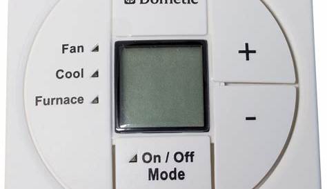 dometic single zone thermostat manual