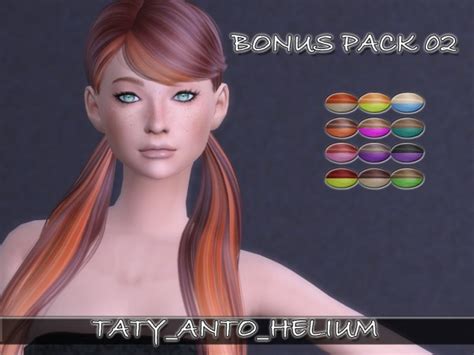 Taty Anto`s Helium Hairstyle Retextured • Sims 4 Downloads