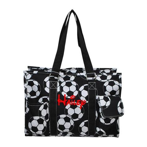 Personalized Soccer Tote Utility Soccer Tote Bag Soccer Mom Etsy