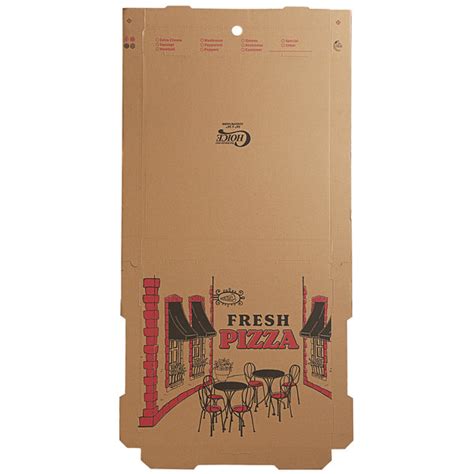 Pizza Box 16 Kraft Corrugated Silvaco Supply