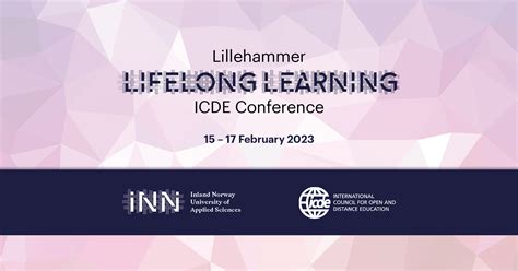 Lillehammer Lifelong Learning Icde Conference 2023