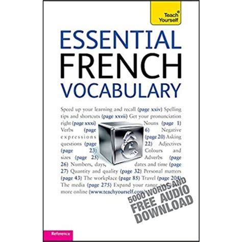 Essential French Vocabulary Junglelk