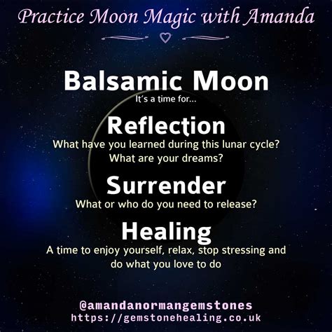 Balsamic Moon Gemstone Tarot And Healing
