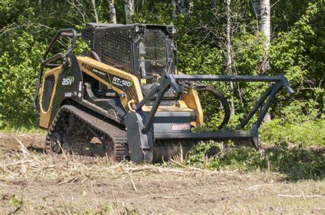 Asv Llc Introduces Rt 120 Forestry Compact Track Loader Wood Business