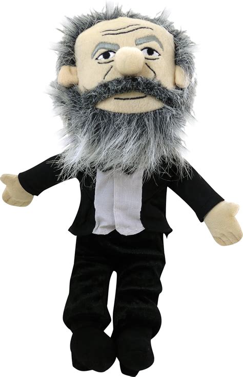 Unemployed Philosophers Guild Karl Marx Little Thinker 11 Plush Doll