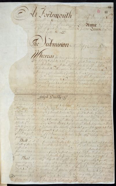 1713 Treaty Of Portsmouth