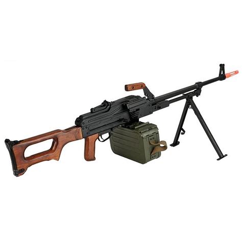 Aandk Matrix Pkm Russian Battlefield Squad Automatic Weapon Real Wood