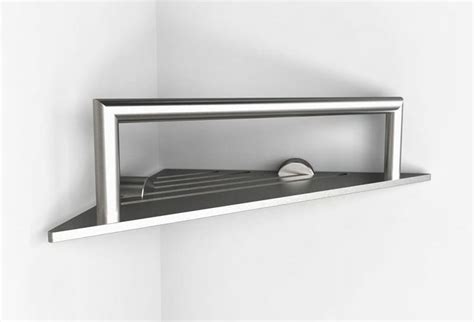 Corner hyller på badet hjørne hylle i hallen: Kjøp Frost Nova2 Hjørne Såpe hylle 180x180 mm, Rustfritt ...
