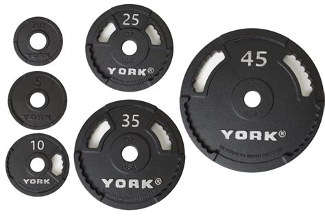 2 G 2 Cast Iron Olympic Weight Plate Weight Plate Sets York Barbell