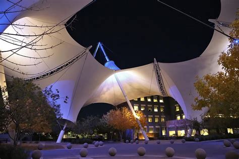 Fabrtitec Structures Stunning Tensile Membrane Structure The Skysong