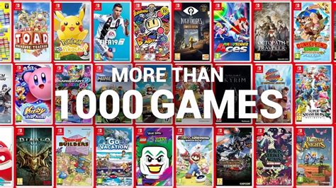 Find out which games are most popular with fans. There have been 1,000 games released for Nintendo Switch ...