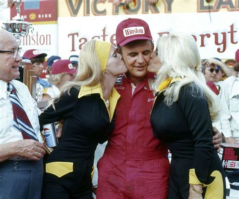 Iconic Nascar Victory Kisses Sports Illustrated