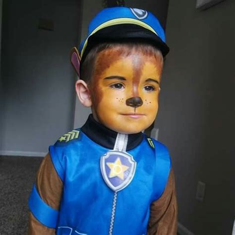 Chase From Paw Patrol Halloween Makeup Paw Patrol Halloween Costume
