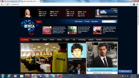 Enca produces and airs live. Mixed reviews for online launch of news brand eNCA ...