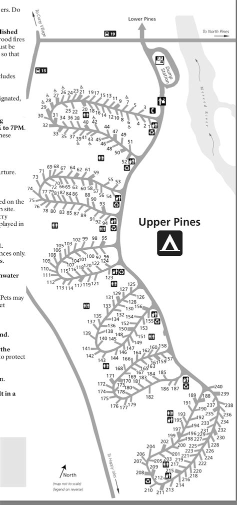 35 Yosemite Upper Pines Campground Map Maps Database Source