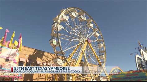 85th Annual East Texas Yamboree Kicks Off In Gilmer Youtube