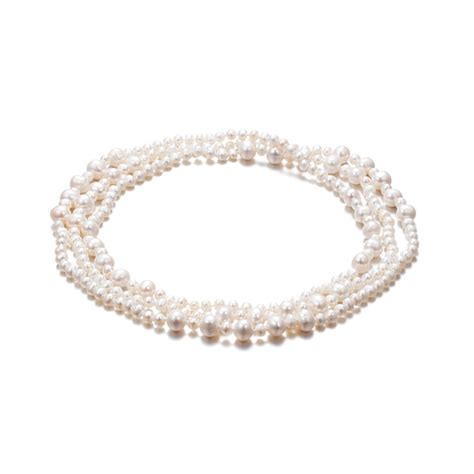 Cm Rope Freshwater Pearl Necklace Inspiring Pearls